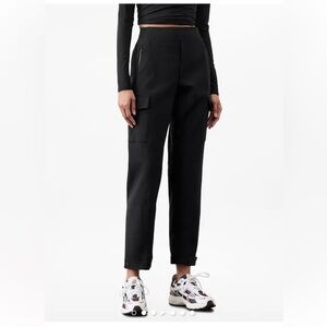 Athleta Endless High Rise Black Cargo Pants / Tall